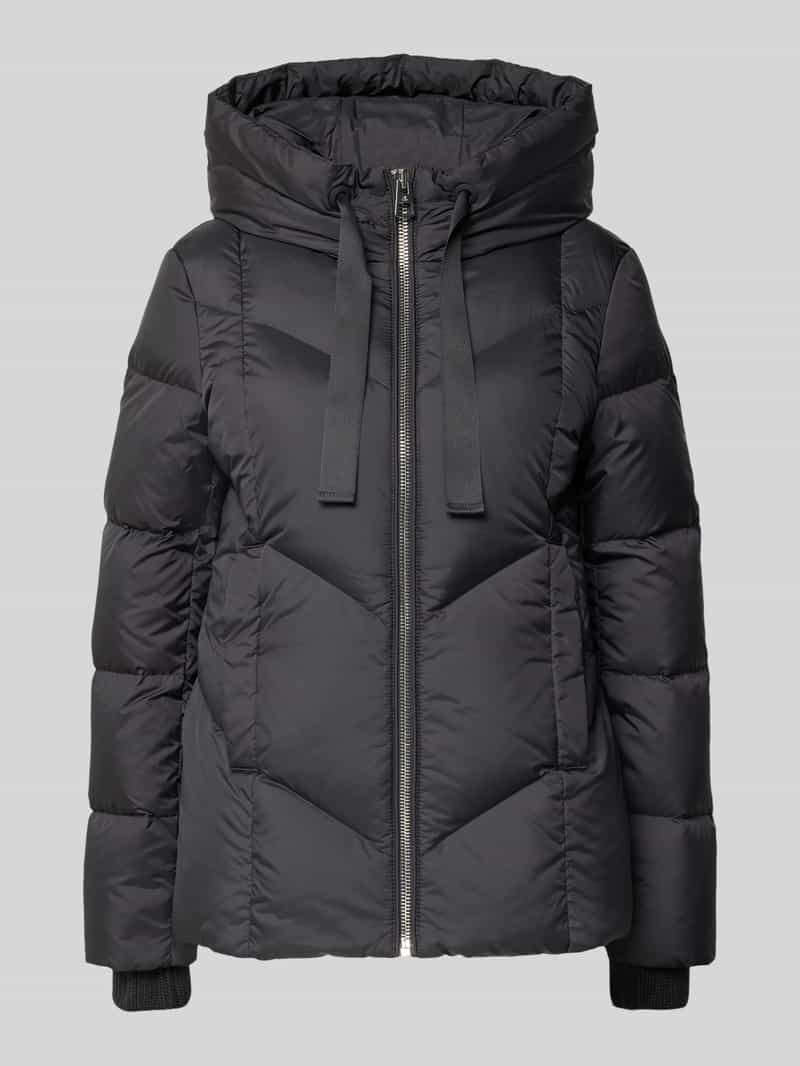 Marc O'Polo Regular fit donsjack met labelprint