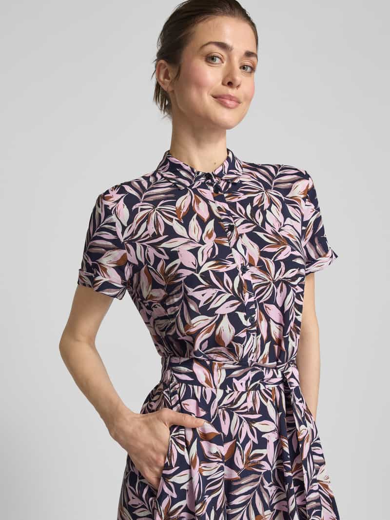 Christian Berg Woman Selection Mini-jurk met strikceintuur