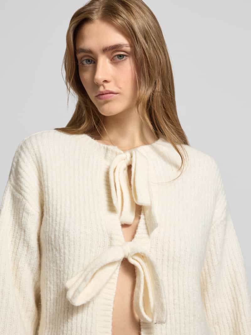 Gina Tricot Cardigan met opengewerkte voorkant