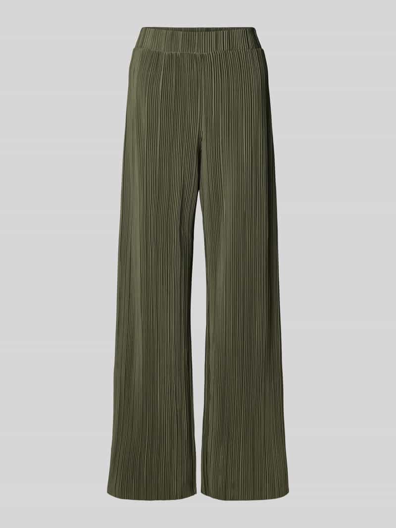 Only Wijde broek van geplisseerd materiaal model 'RAVENNA'