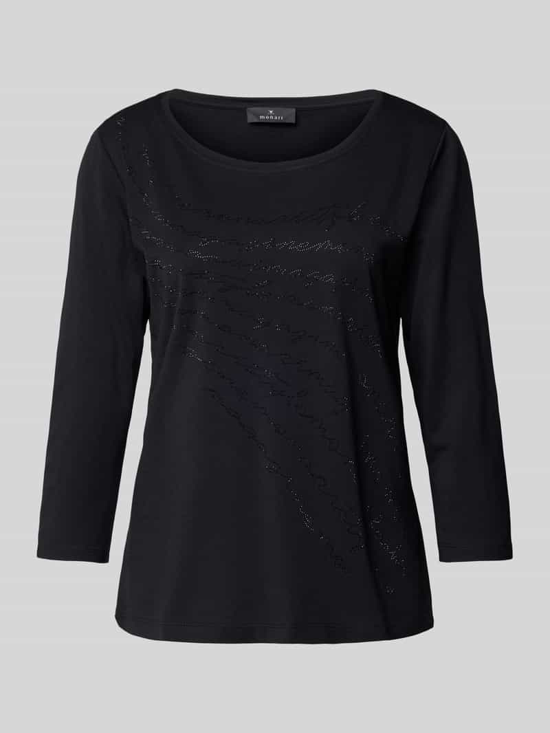 monari Shirt met 3 4-mouwen