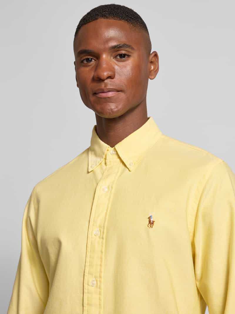 Polo Ralph Lauren Regular fit vrijetijdsoverhemd met logostitching model 'Cub'