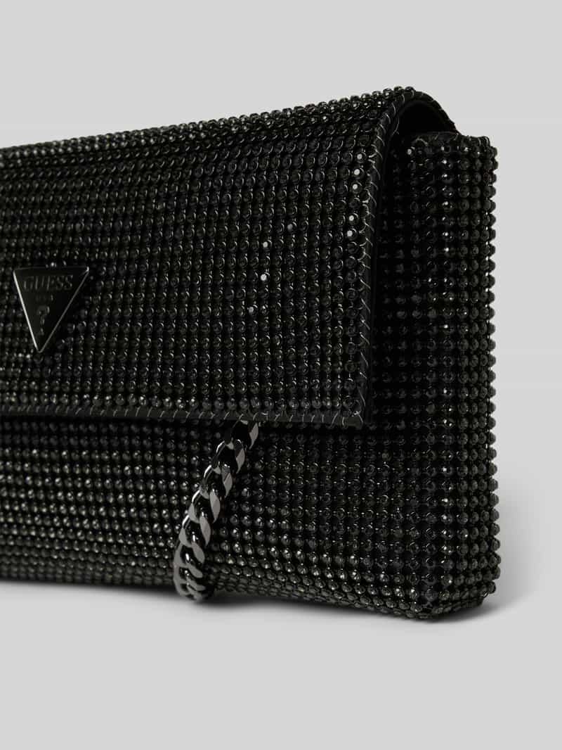Guess Schoudertas met strass-steentjes model 'ZALINA'