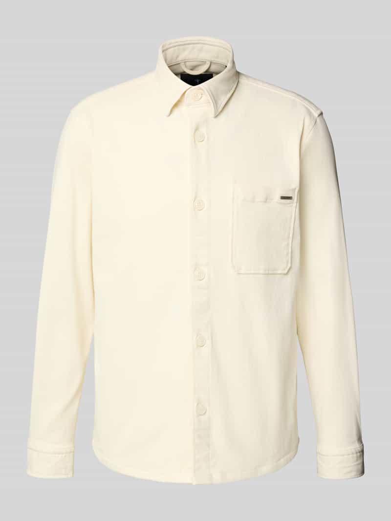 JOOP! Collection Regular fit overhemdjack met borstzak model 'Kalan'