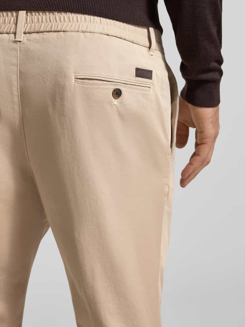 JOOP! Collection Stoffen broek met bandplooien model 'Lester'