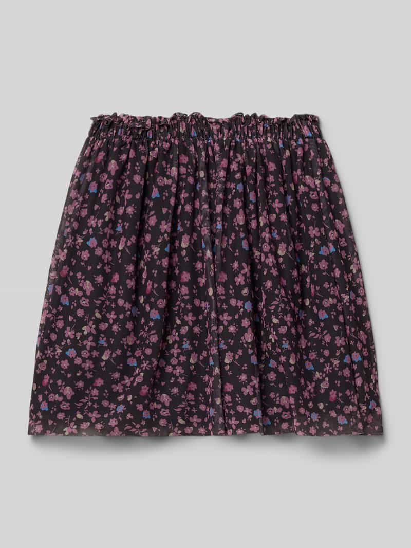 s.Oliver RED LABEL Uitlopende minirok met all-over motief