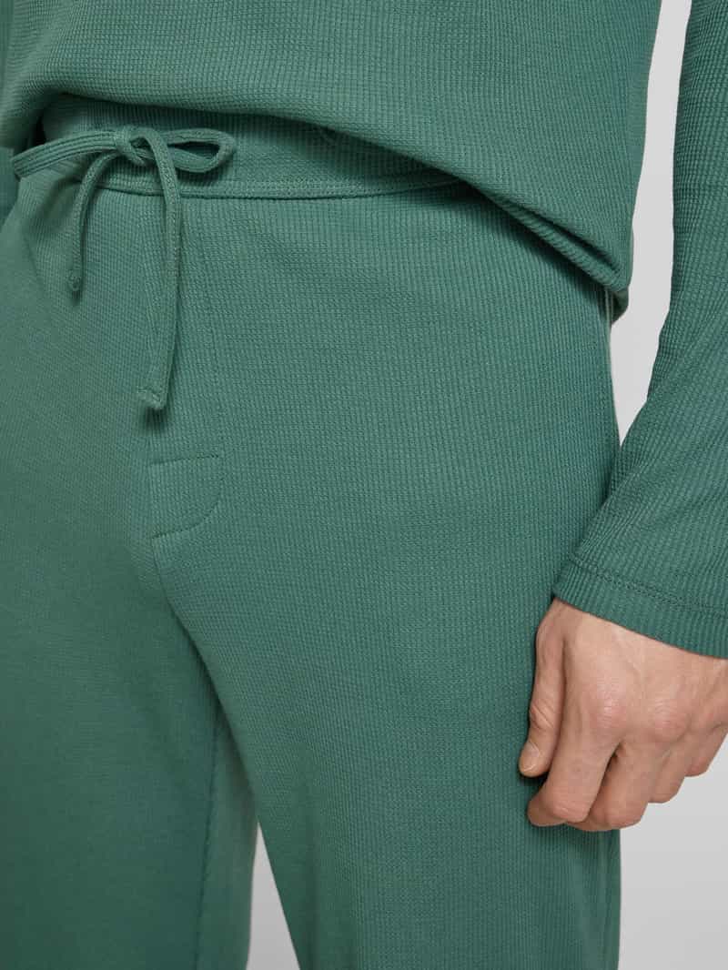 Christian Berg Men Loose fit sweatpants met steekzakken opzij
