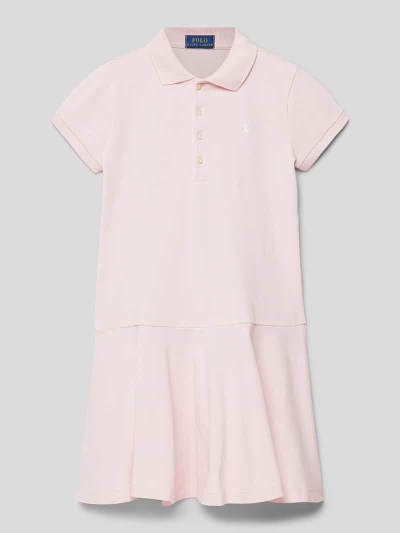 Polo Ralph Lauren Teens Polojurk in laagjeslook met labelstitching