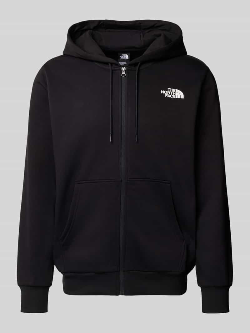 The North Face Sweatjack met labelstitching