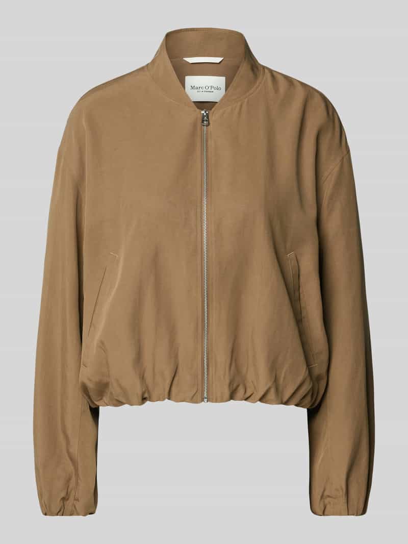 Marc O'Polo Regular fit blouson van een mix van lyocell en linnen