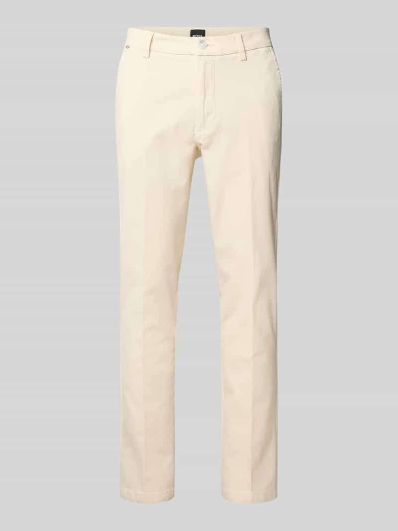 Boss Slim fit broek van elastische katoenmix model 'KAITON1'