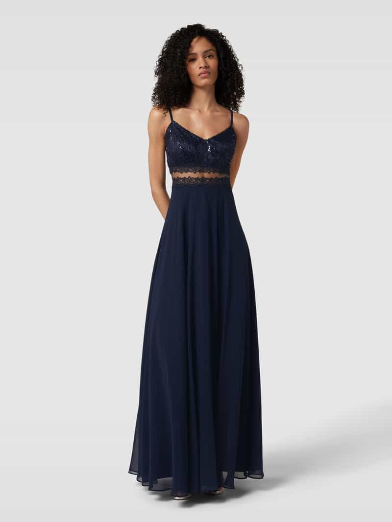 Avondjurk met pailletten V.M.