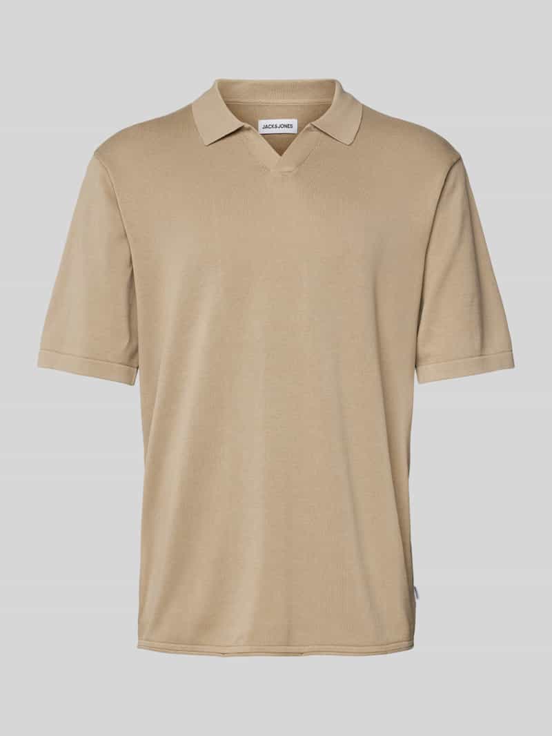 jack & jones Poloshirt met V-hals model 'ELEO'