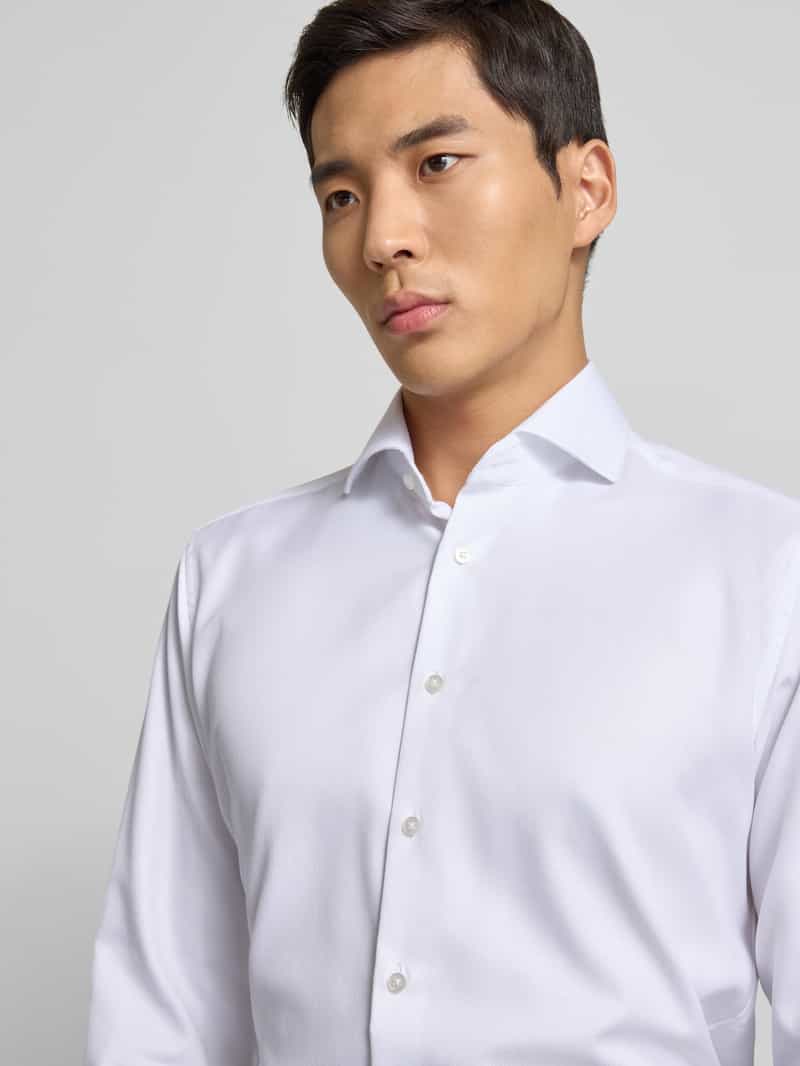 Eterna Modern fit zakelijk overhemd met haaikraag