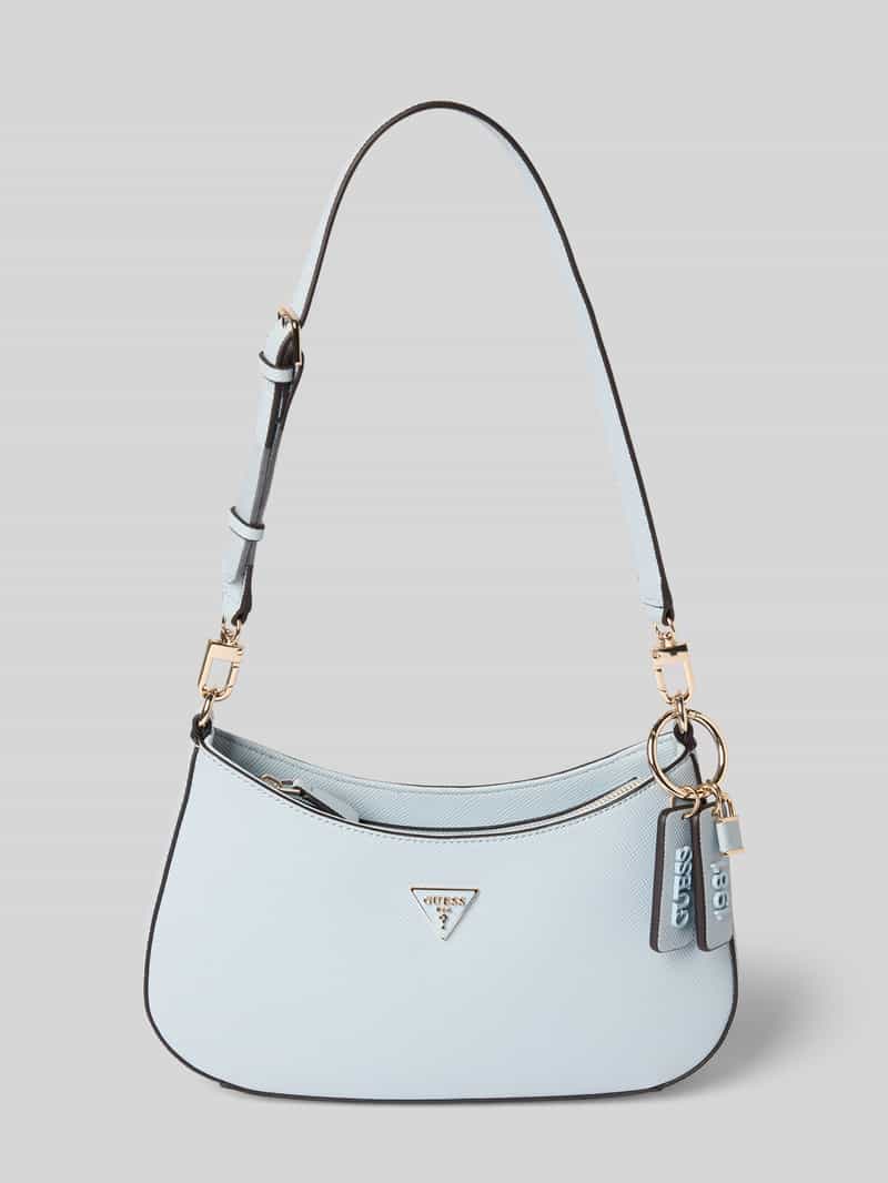 Guess Handtas met labelapplicaties model 'NOELLE II'