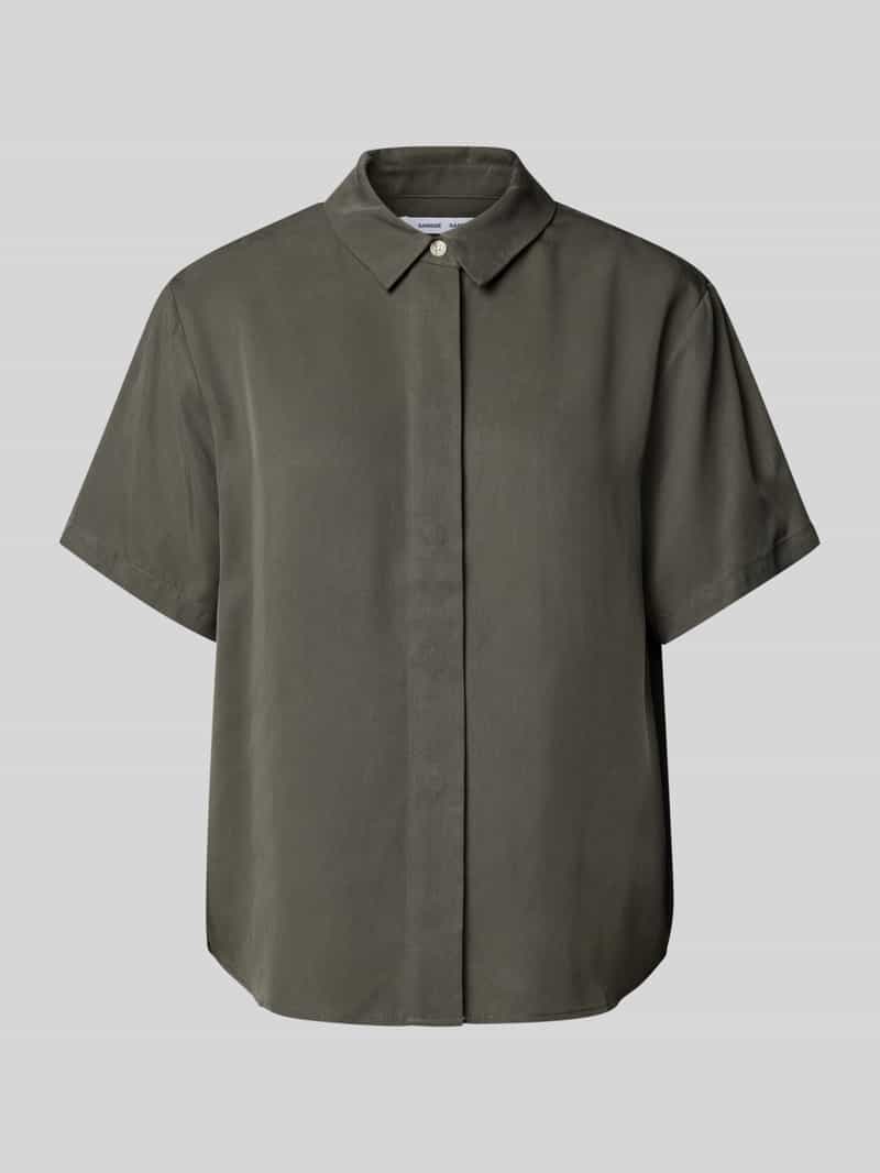Samsøe Regular fit overhemdblouse met 1 2-mouwen model 'MINA'