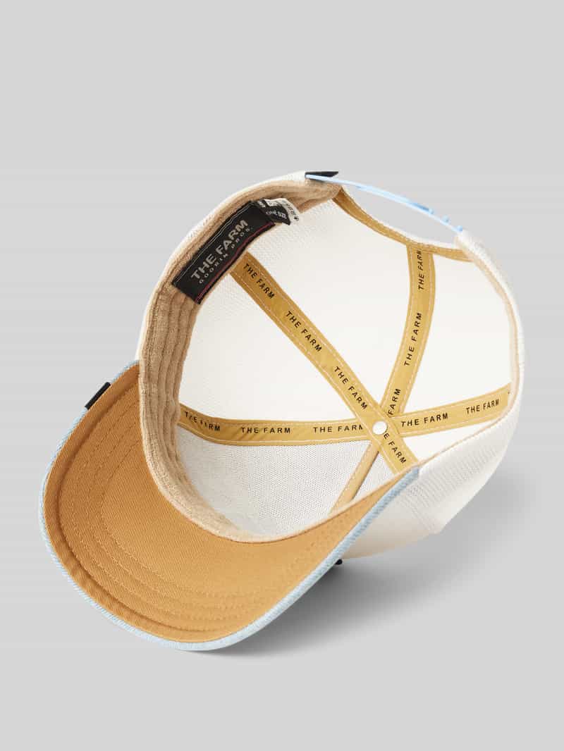 GOORIN BROS. Trucker-pet met motiefbadge model 'Rooster Fan Institution'