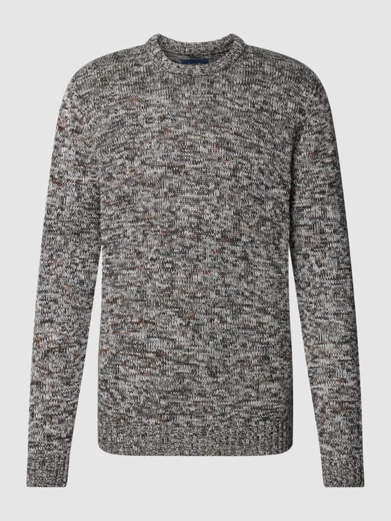 Gebreide pullover met ribboorden Christian Berg Men
