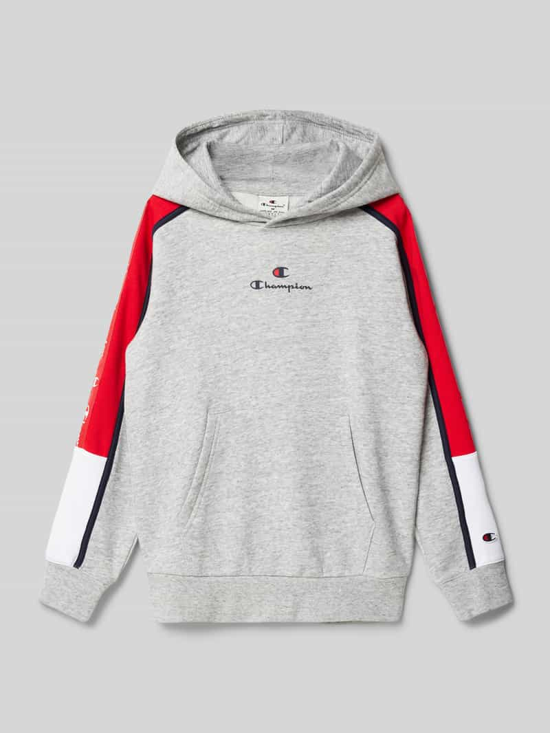 Champion Hoodie met labelprint