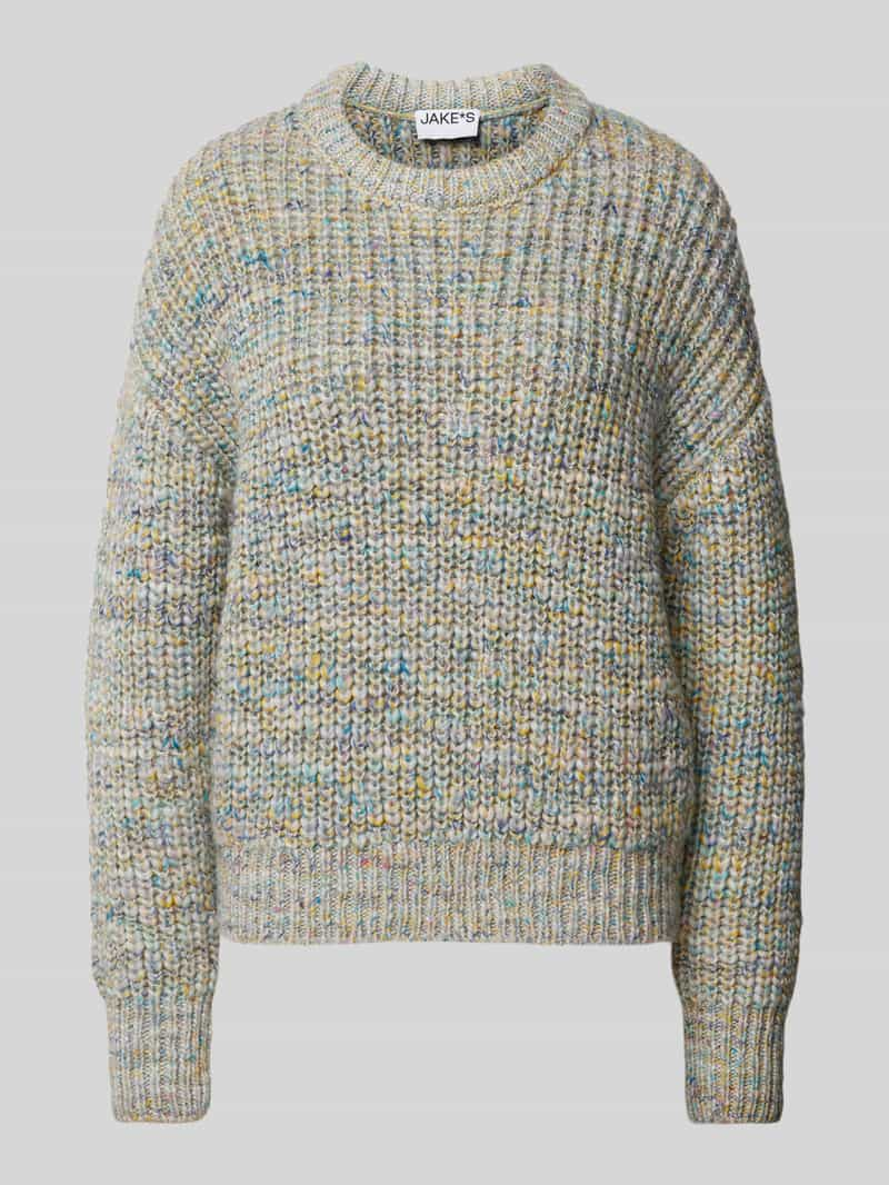 Jake*s Casual Gebreide pullover met extra brede schouders