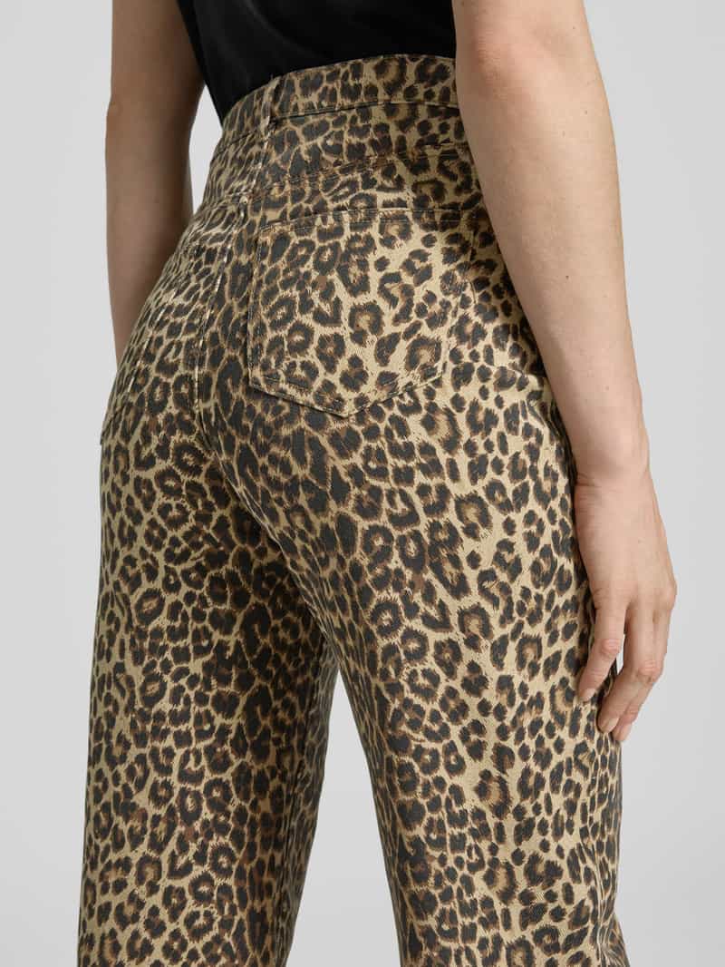 Vero Moda Loose fit jeans met dierenprint model 'TESSA'