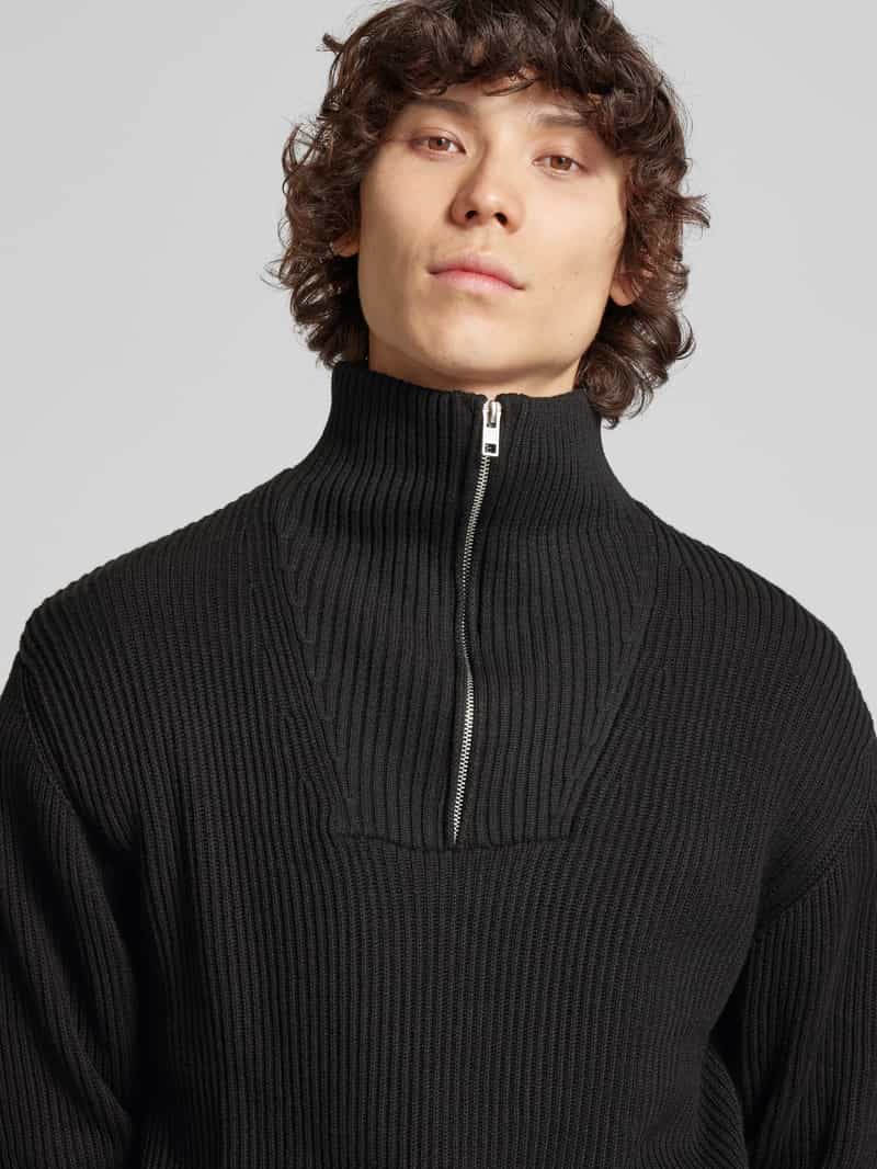 Redefined Rebel Gebreide pullover met ribboorden model 'RIVER'