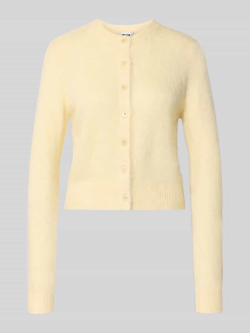 Drykorn Vest met ronde hals model 'GLENNA'