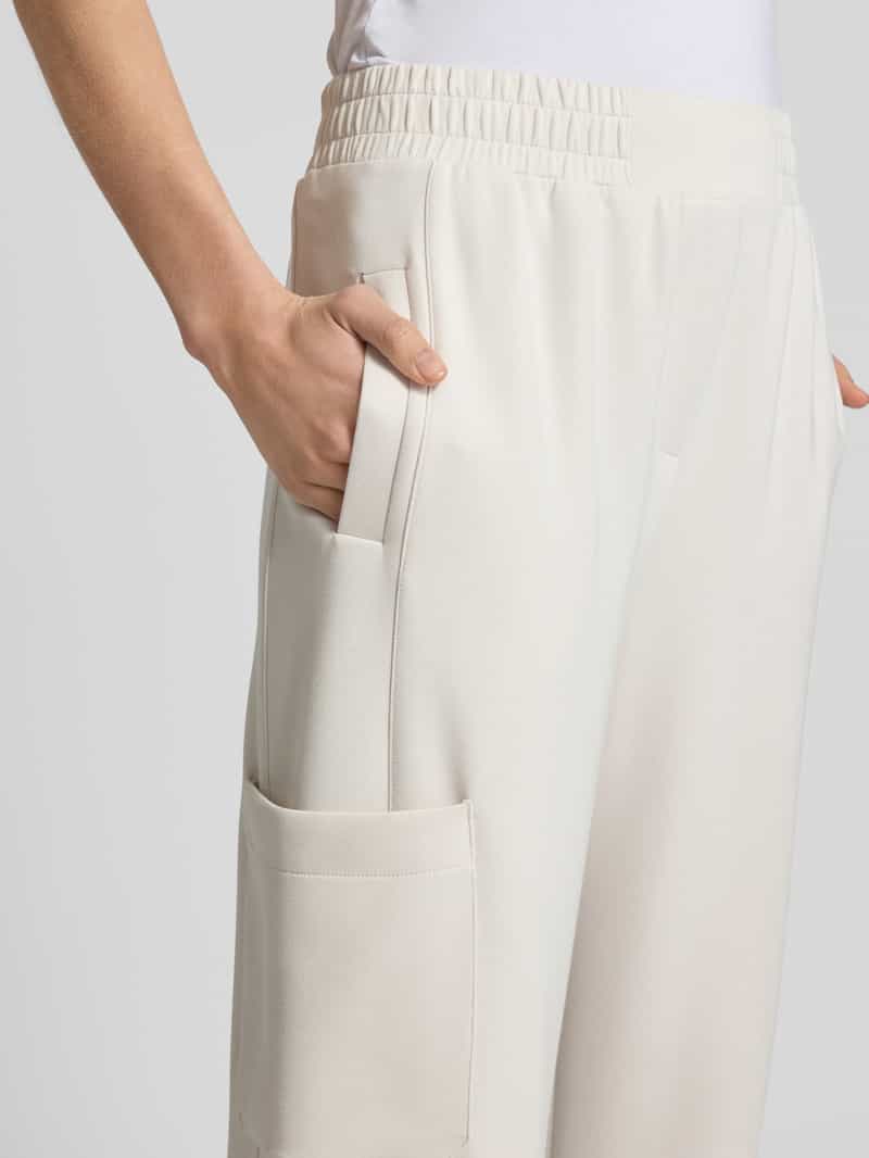 Christian Berg Woman Relaxed fit sweatpants met cargozak