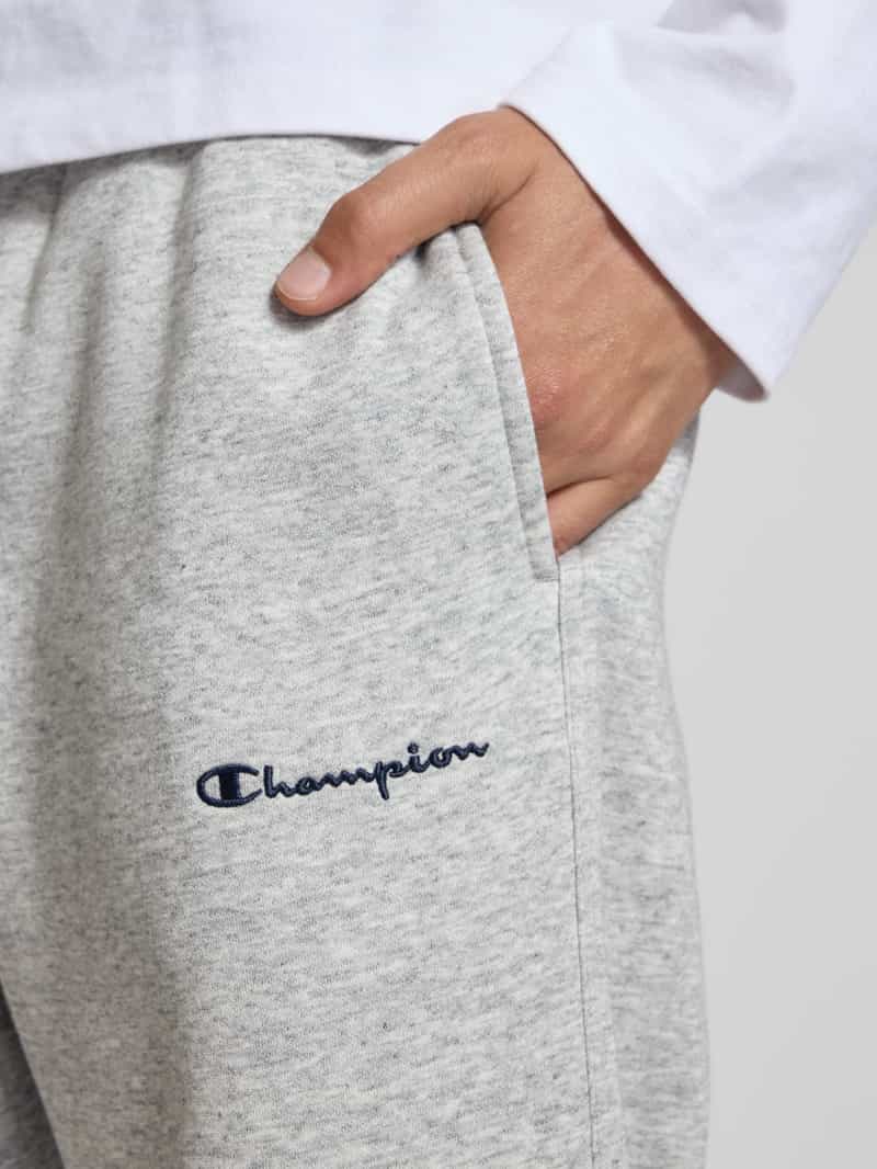 Champion Regular fit sweatpants met labelstitching
