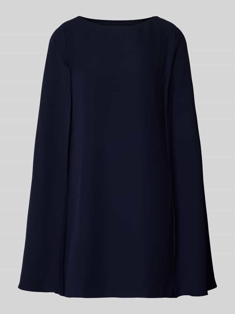 Cocktailjurk met ronde hals model 'PETRA'