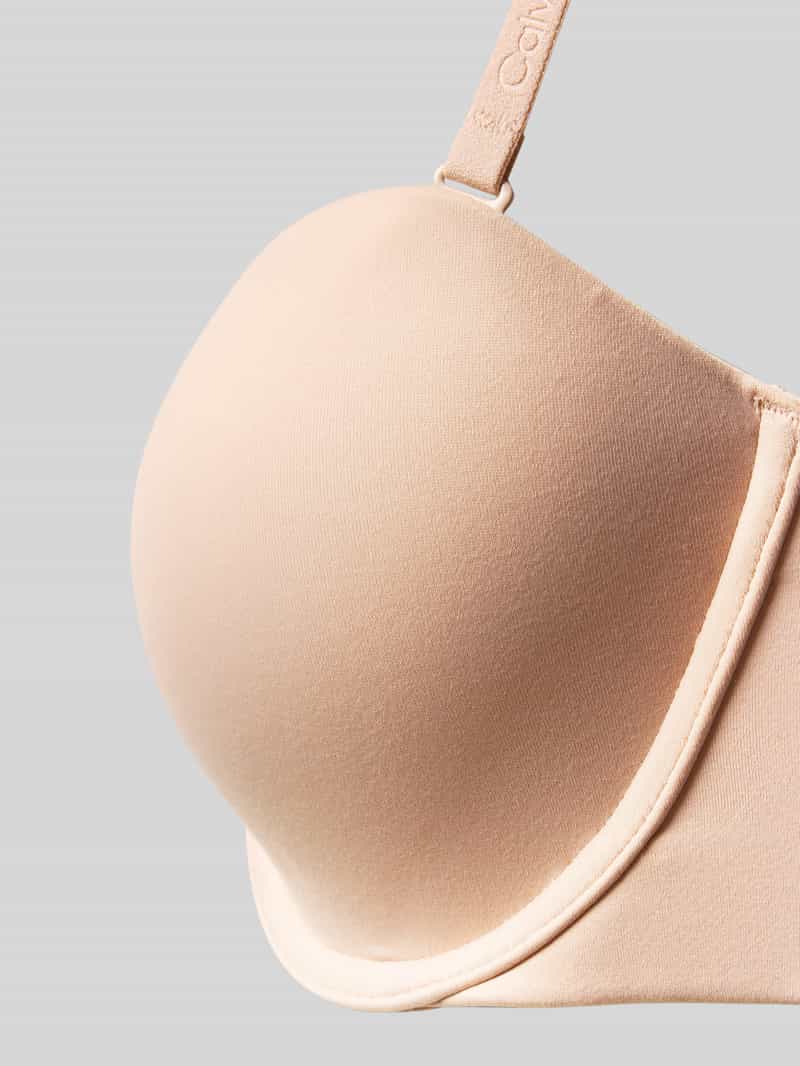 Calvin Klein Underwear Beha met cups en verstelbare bandjes model 'PERFECT FIT'