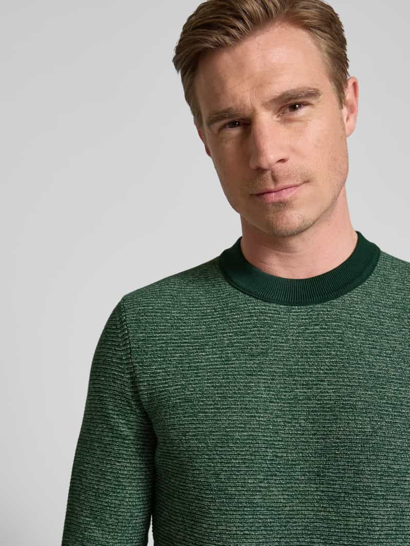 Boss Orange Gebreide pullover met ronde hals model 'Aspoki'