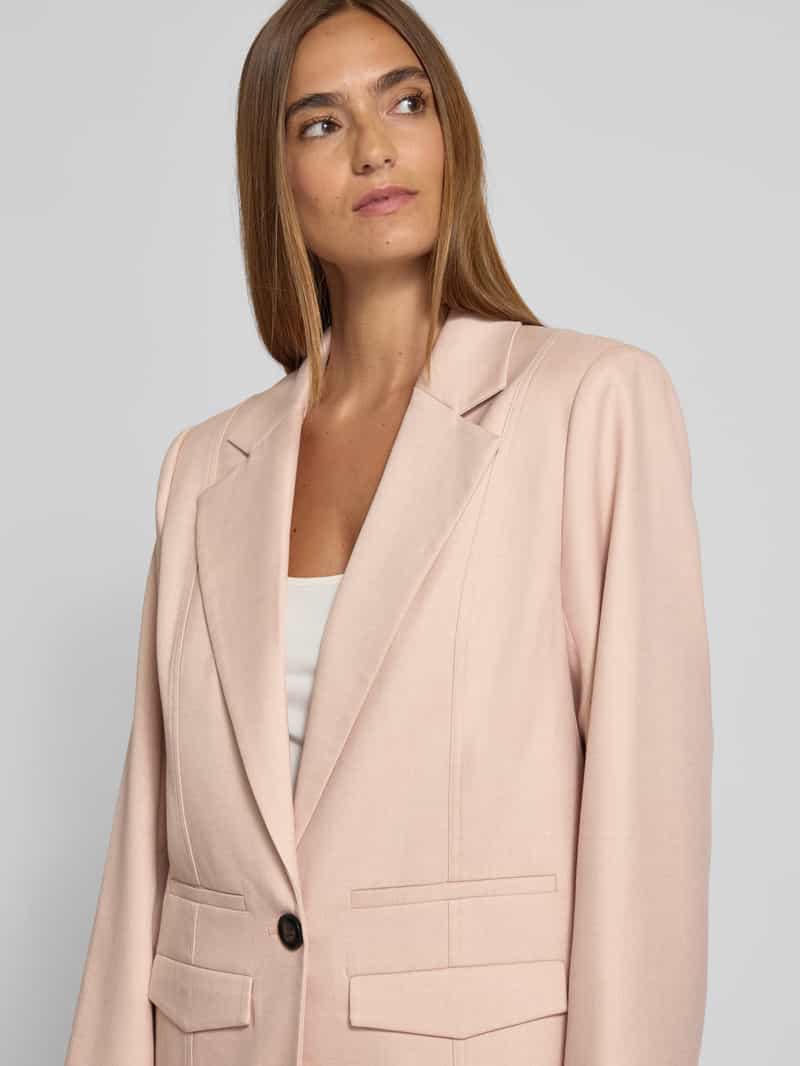 Gestuz Regular fit blazer met viscose model 'Manu'