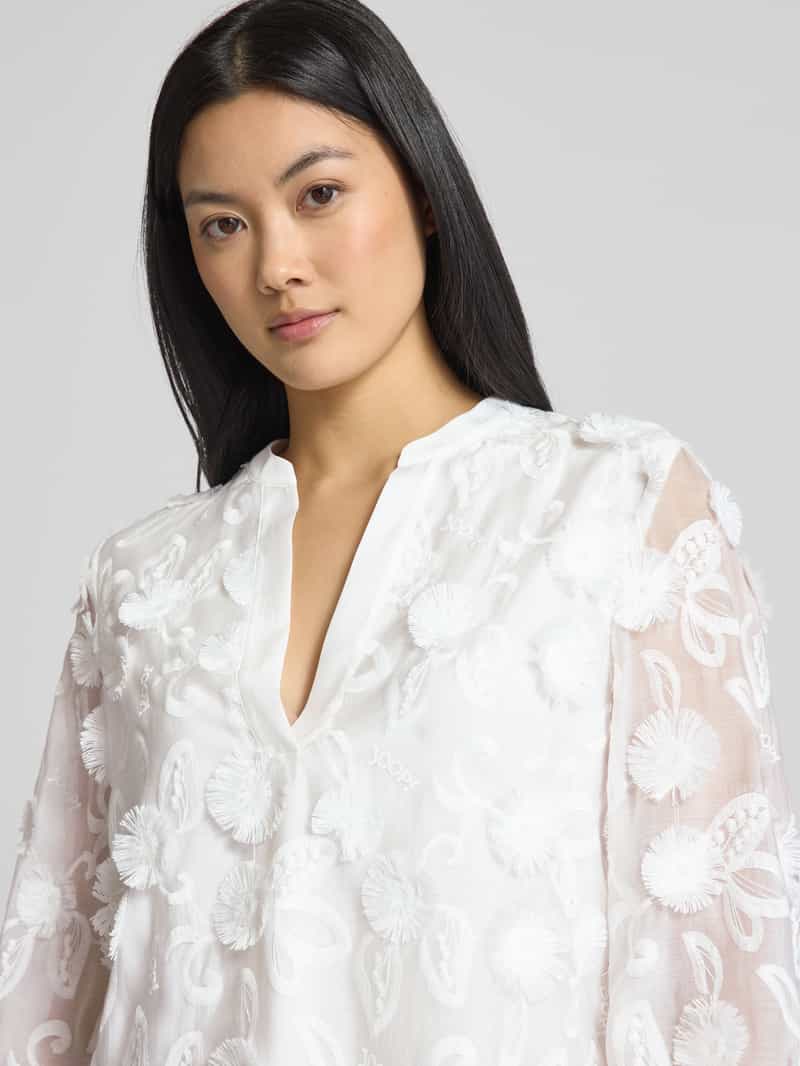 Joop! Relaxed fit blouse met 3 4-mouwen model 'Belle'
