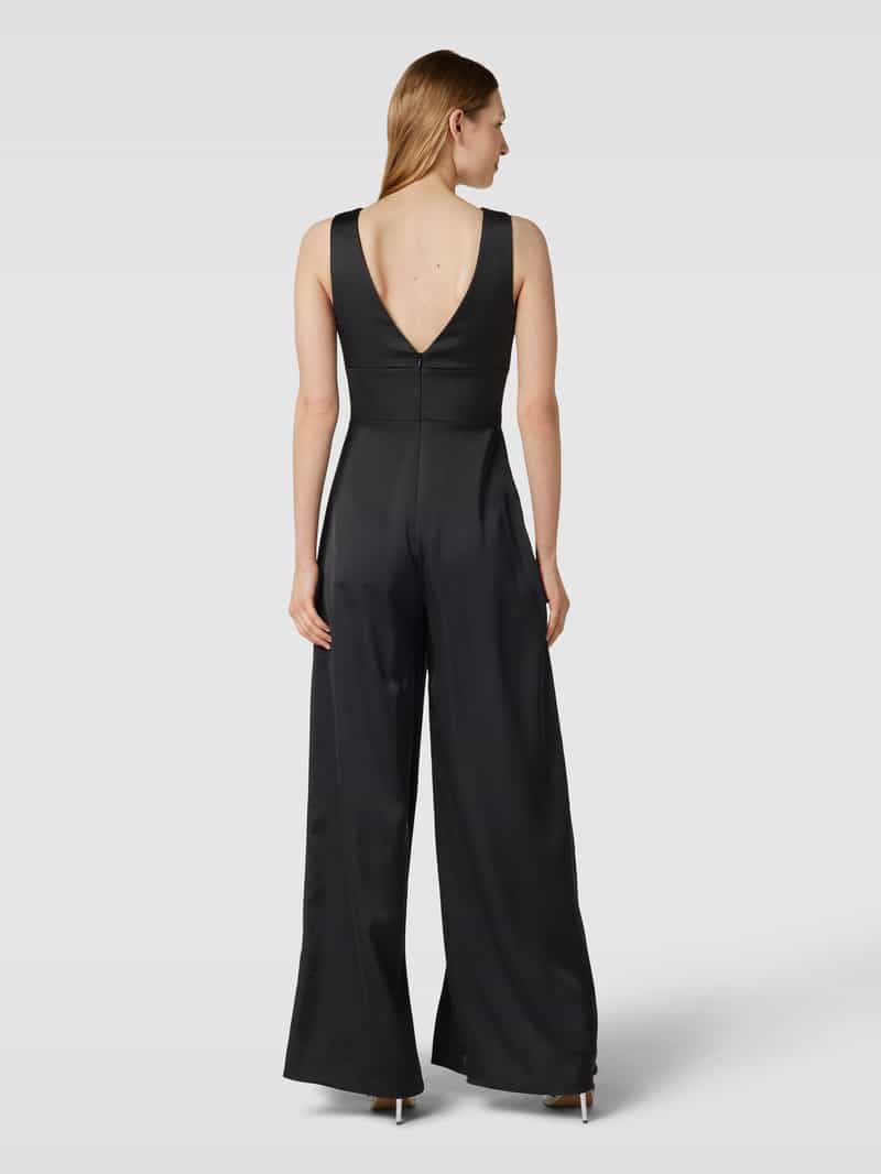 Jumpsuit met V-hals Mascara
