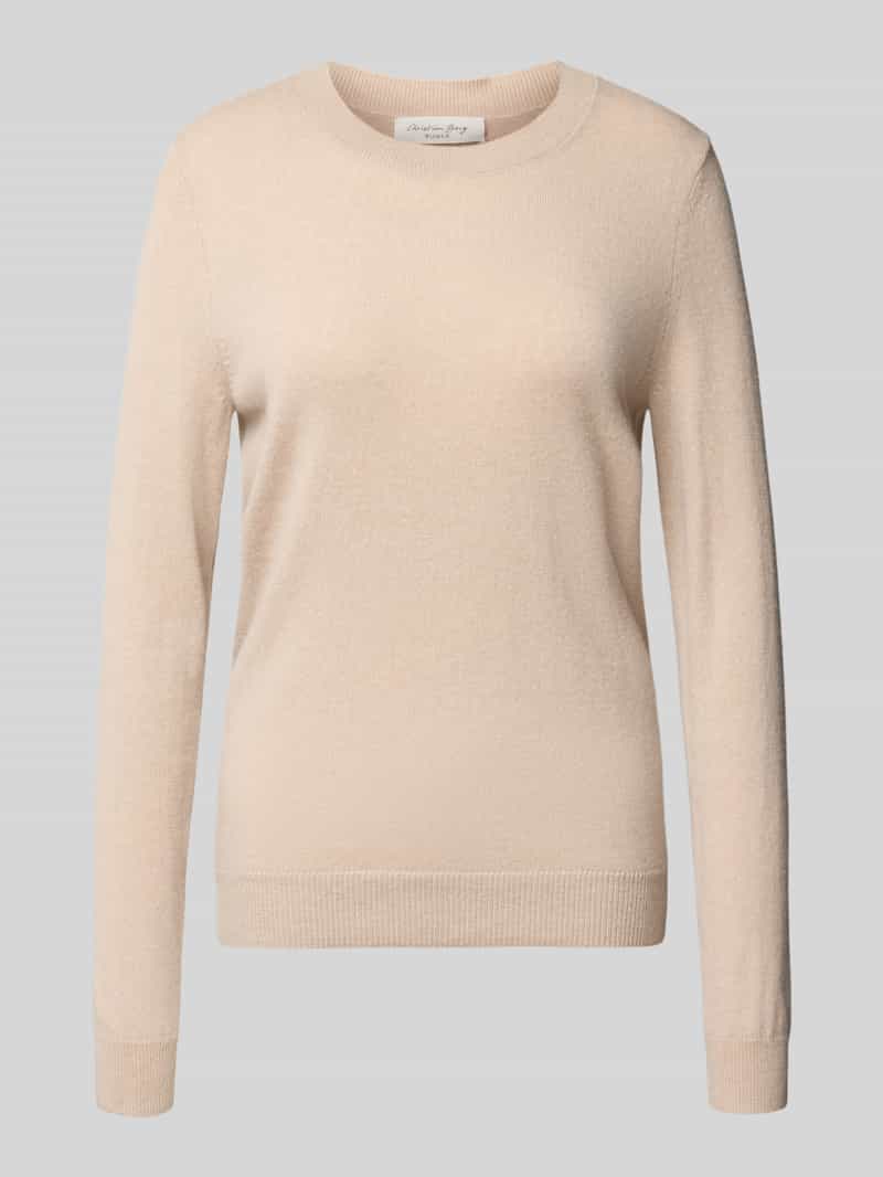 Christian Berg Woman Gebreide pullover van puur kasjmier