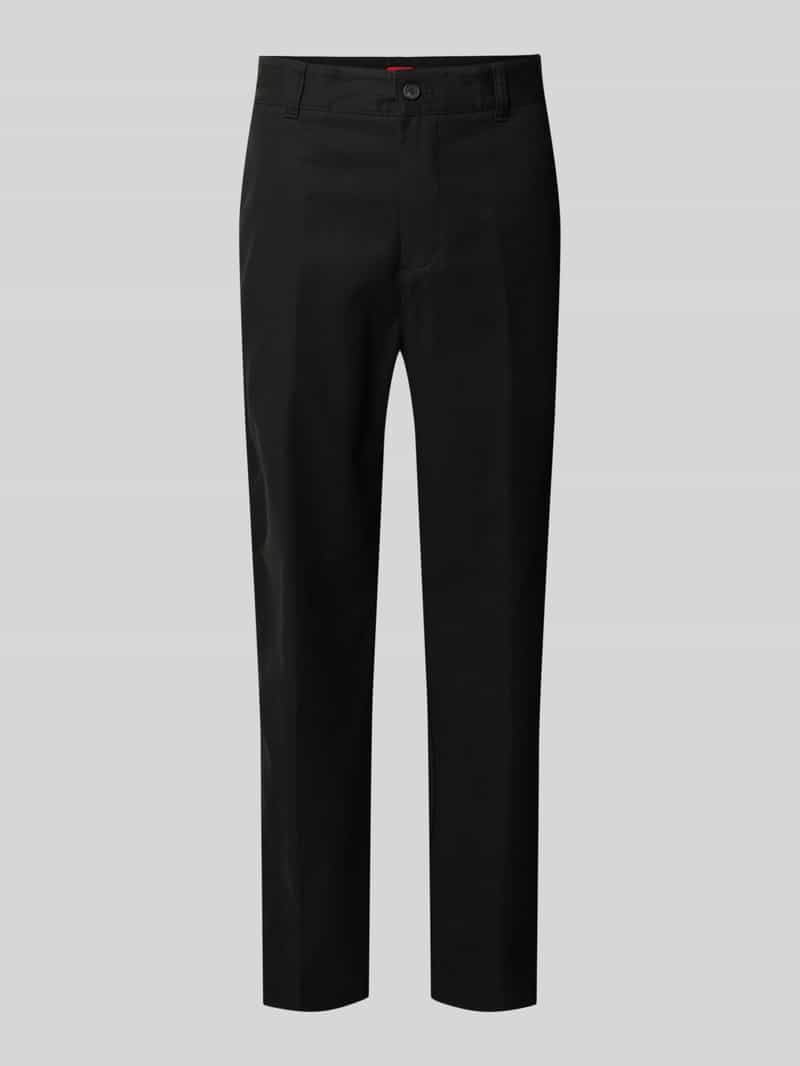 HUGO Slim fit chino van puur katoen model 'GENAR'