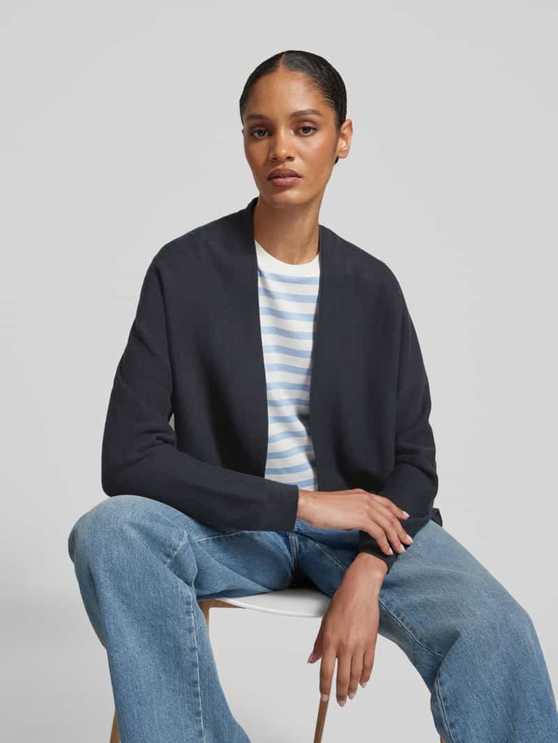 Marc O'Polo Loose fit cardigan van zacht katoen