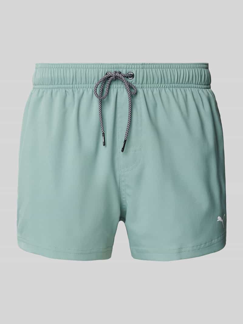 Puma Regular fit zwembroek met logoprint
