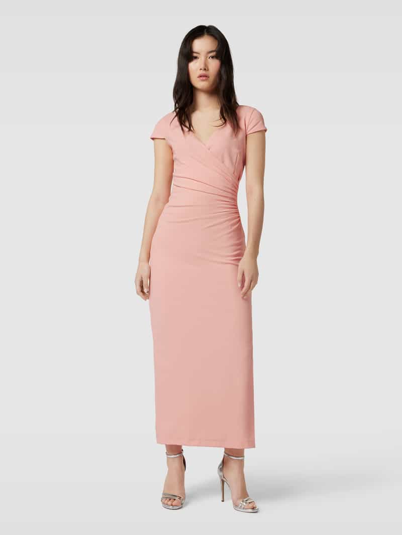 Cocktailjurk met plooien opzij Paradi