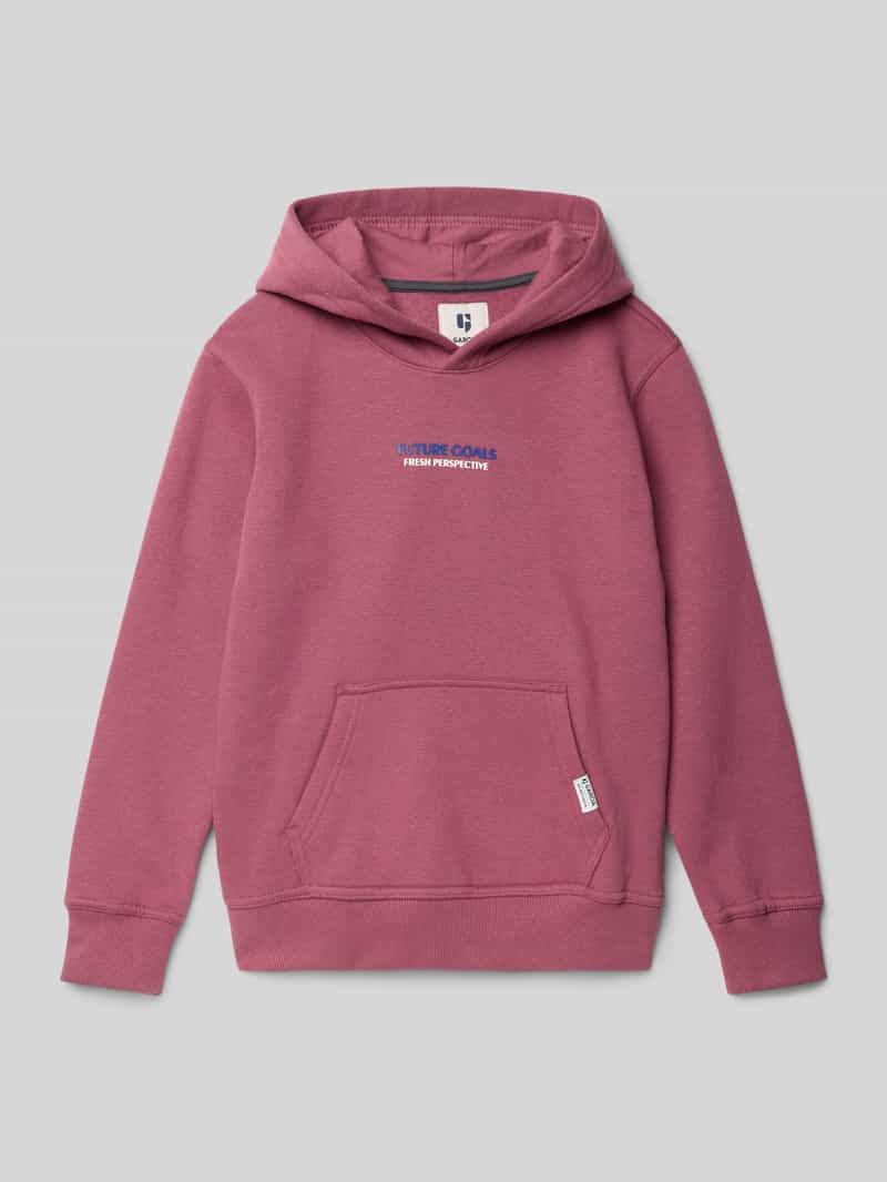 Garcia Regular fit hoodie met kangoeroezak