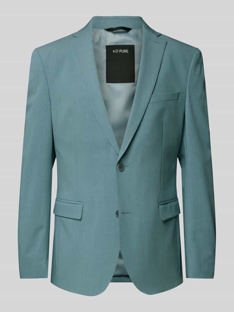 s.Oliver BLACK LABEL Slim fit colbert met stretch-keper