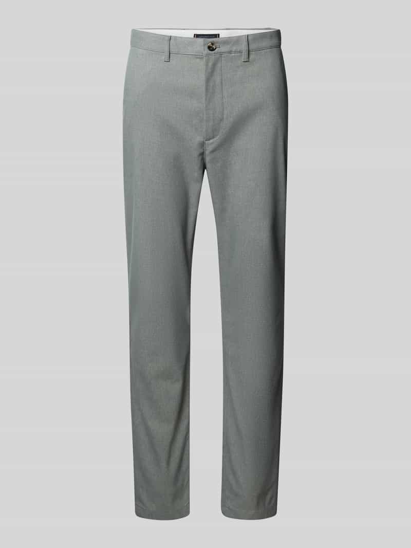 Tommy Hilfiger Slim fit stoffen broek van katoenmix model 'BLEECKER'