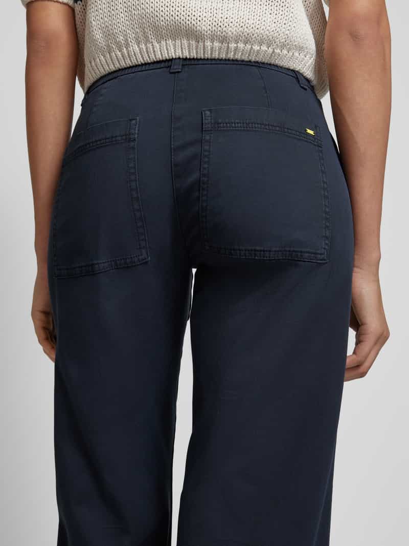 Gerry Weber Edition Loose fit broek met knoopsluiting model 'Mirela'
