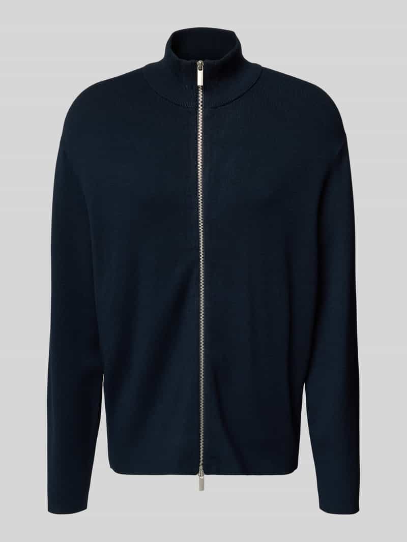 Selected Homme Relaxed fit gebreid jack van viscosemix model 'TELLER'