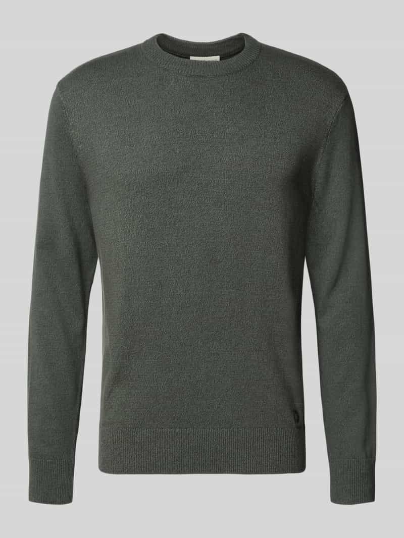 Tom Tailor Denim Regular fit gebreide pullover van katoen