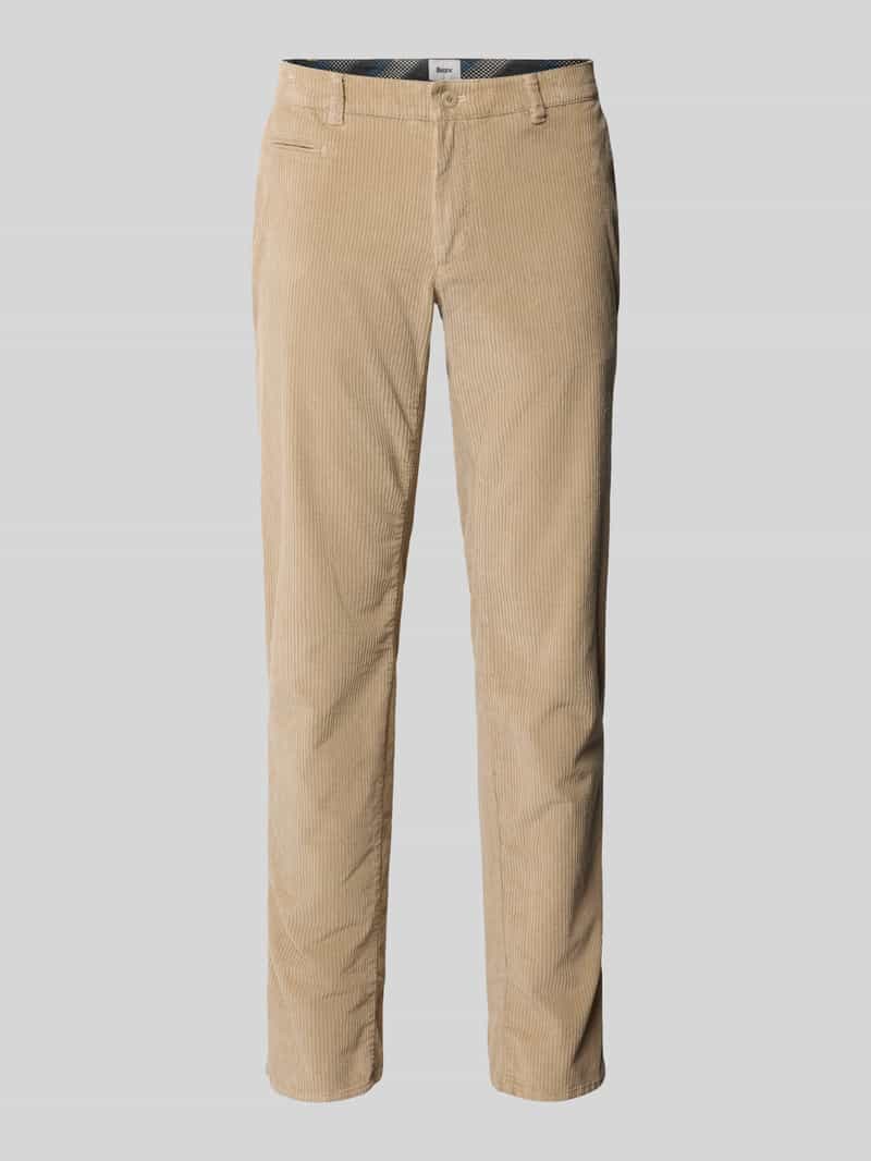 BRAX Corduroy broek met steekzakken model 'Fabio'