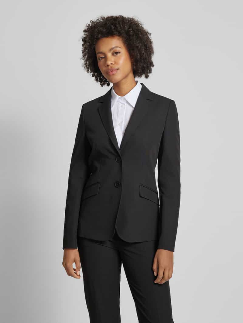 Blazer in effen design Jake*s Collection