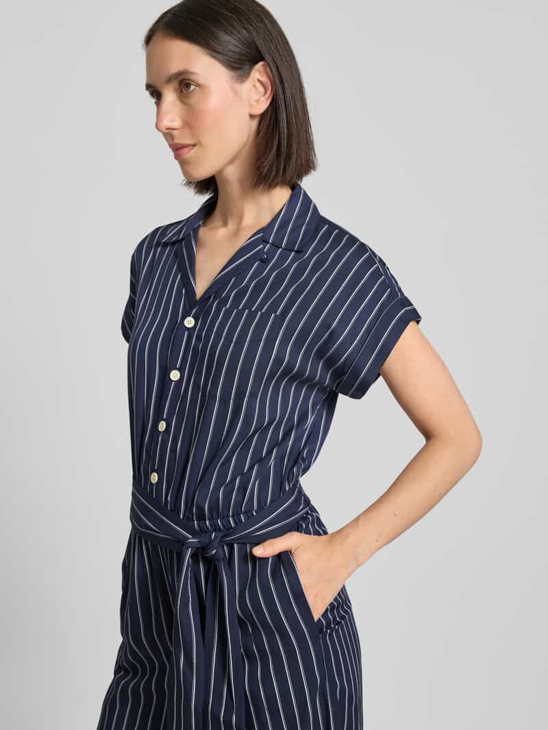 Lauren Ralph Lauren Jumpsuit van viscose met strikceintuur model 'LORITZ'