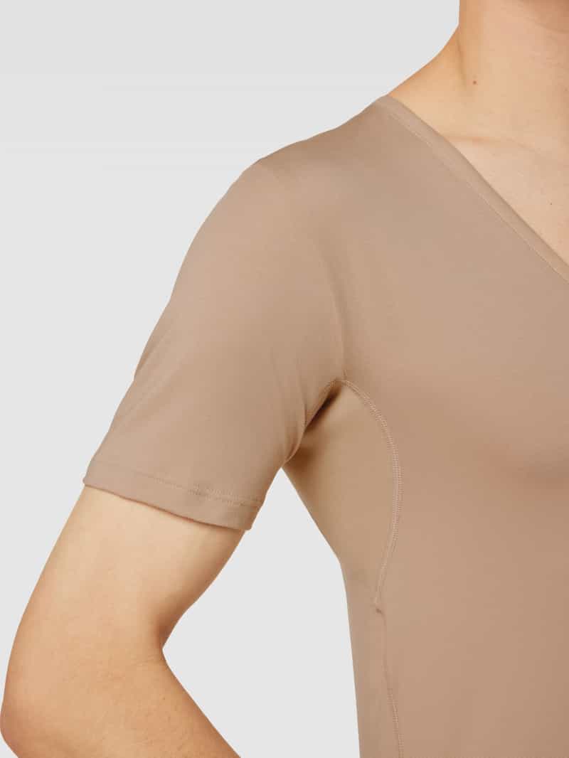 mey Slim fit T-shirt met V-hals